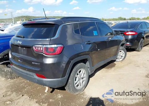 2019 Jeep Compass Sport Fwd z USA, uszkodzony, nr VIN 3C4NJCAB8KT636983